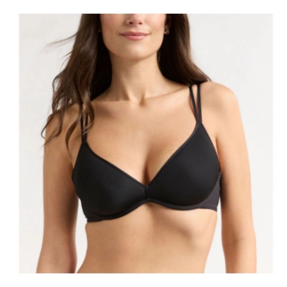 Joyspun Scoop Spacer Black Bra